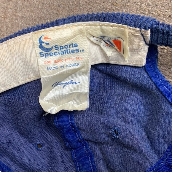 Vintage Corduroy Dodgers Baseball Cap - Hat - Picture 8 of 8